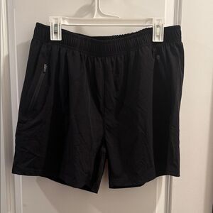 Amazon Men's Black Athletic Shorts